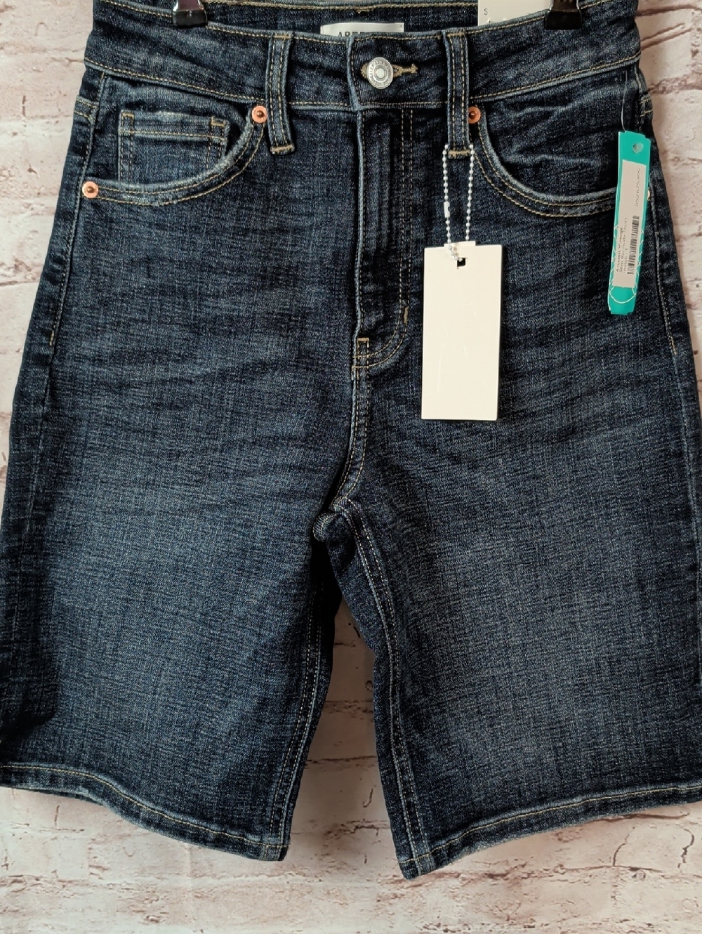 Artemis Design Co. Dark Blue Denim Jean Shorts